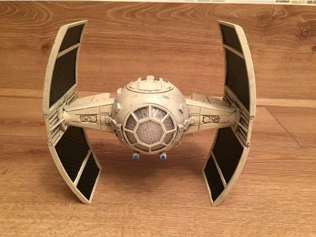 星球大戰(zhàn)TIE戰(zhàn)斗機3D打印模型