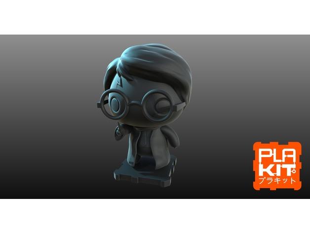 哈利波特mini手辦模型3D打印模型