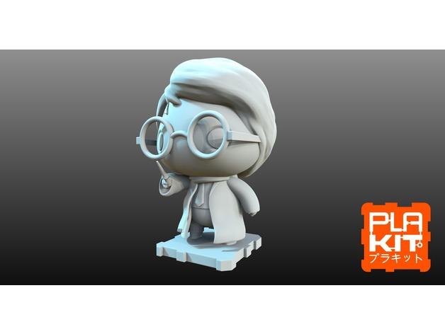 哈利波特mini手辦模型3D打印模型