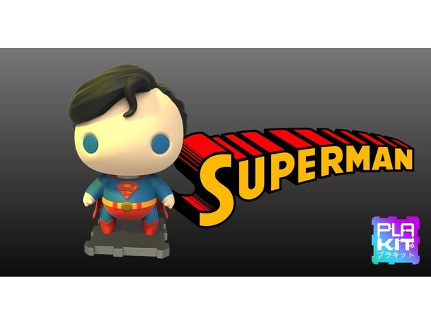 DC宇宙超人mini手辦3D打印模型