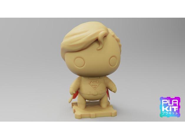 DC宇宙超人mini手辦3D打印模型