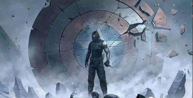 漫威冬兵背后雙刃cosplay道具3D打印模型