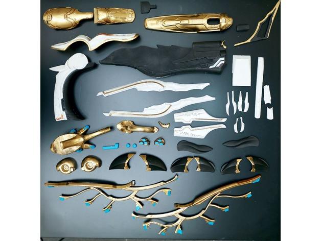 星際戰(zhàn)甲槍模型3D打印模型