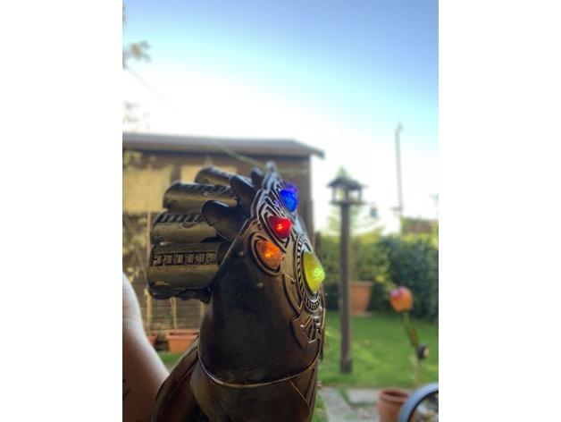 漫威復(fù)仇者聯(lián)盟3滅霸無(wú)限手套3D打印模型