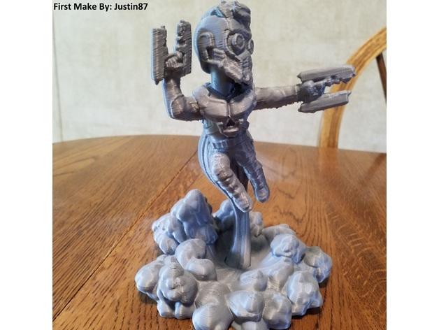 漫威銀河護衛(wèi)隊星爵mini全身手辦3D打印模型