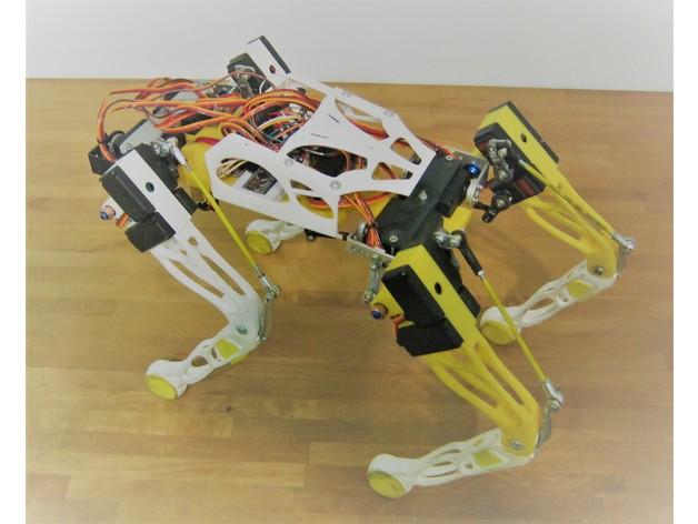 狗狗機(jī)器人3D打印模型