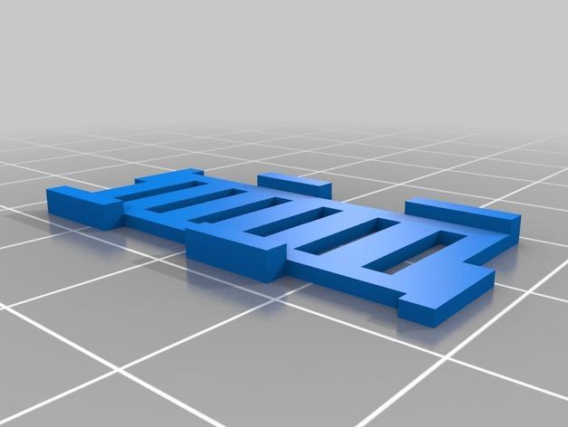 房屋/橋/基地3D打印模型