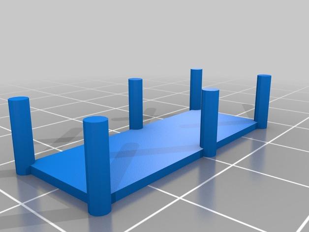 房屋/橋/基地3D打印模型