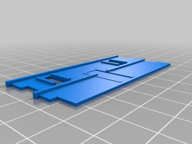 房屋/橋/基地3D打印模型