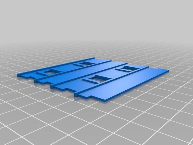 房屋/橋/基地3D打印模型