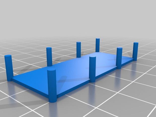 房屋/橋/基地3D打印模型