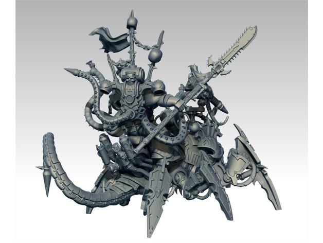 Chaos Lord Disco模型3D打印模型