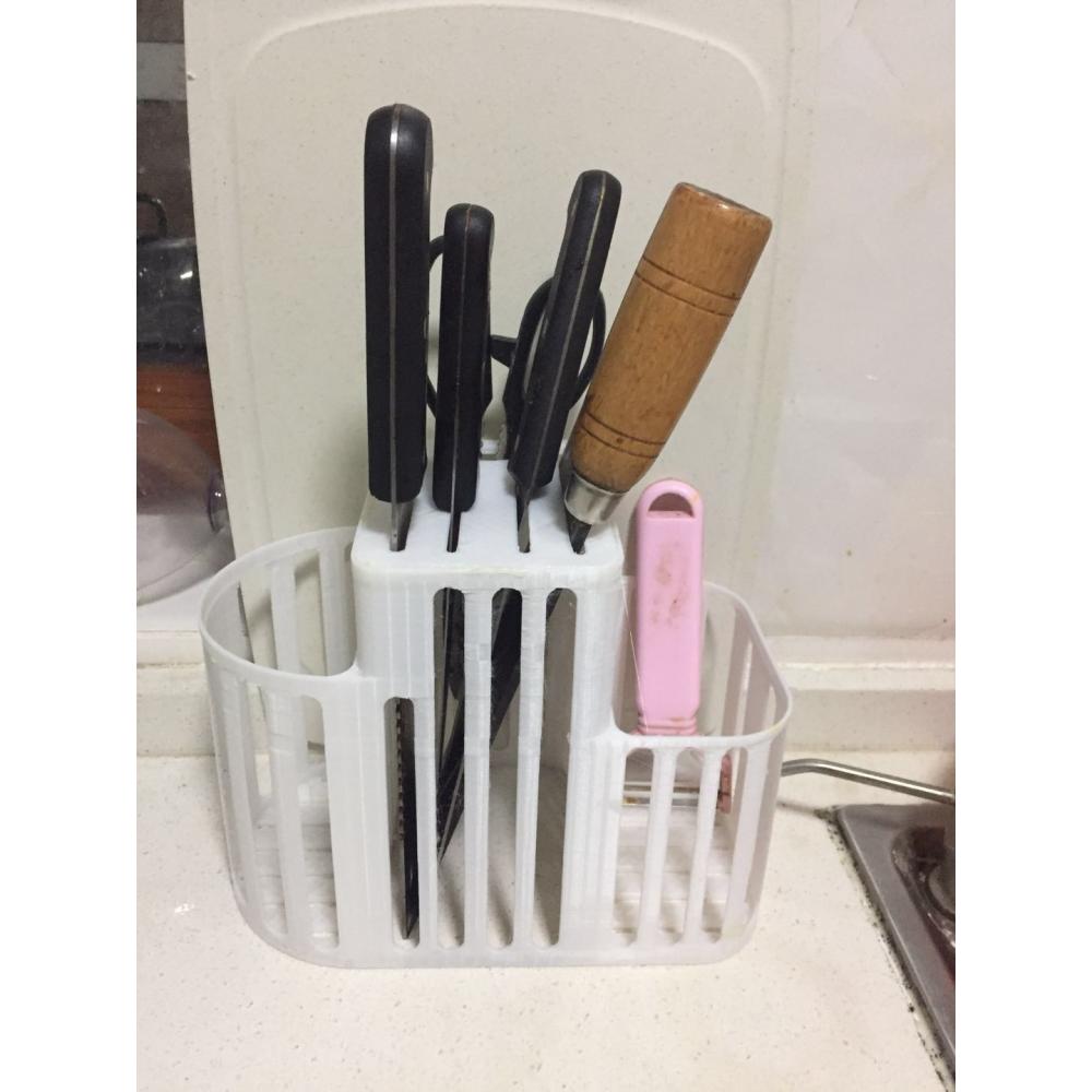 廚房刀架3D打印模型