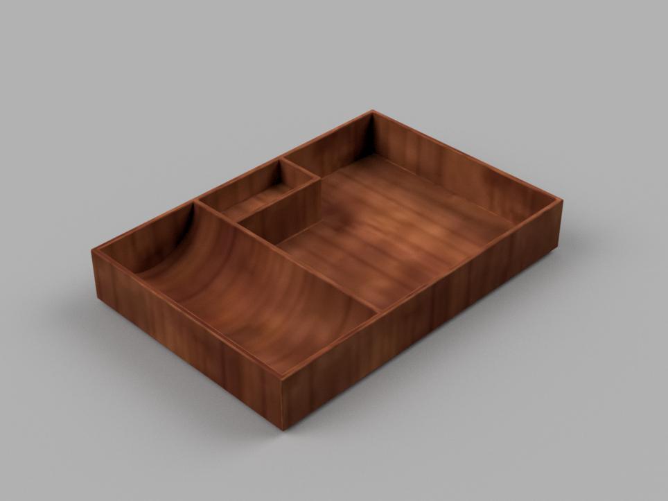 麻將籌碼骰子盒-修改版-基礎(chǔ)款3D打印模型