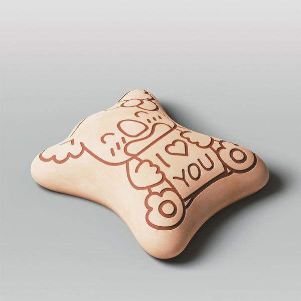 樂天小熊餅3D打印模型