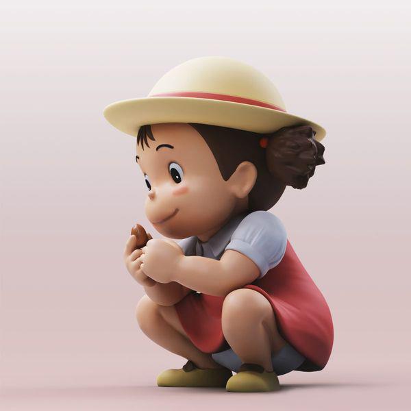 龍貓-小梅3D打印模型