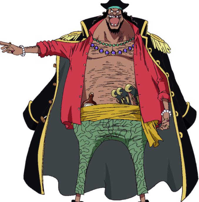 海賊王  黑胡子3D打印模型