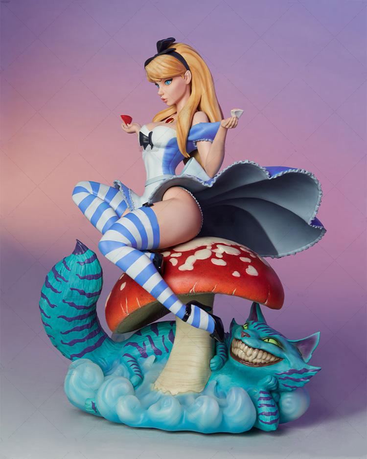 愛(ài)麗絲夢(mèng)游仙境3D打印模型