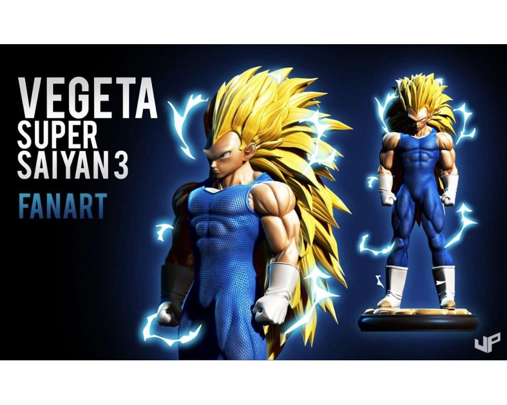 超級(jí)賽亞人-貝吉塔3D打印模型