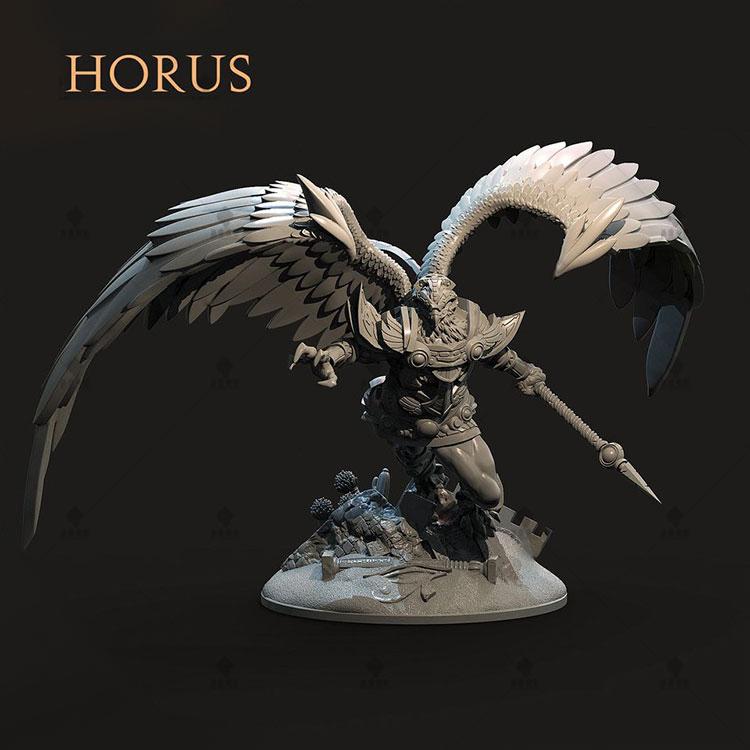 荷魯斯3D打印模型