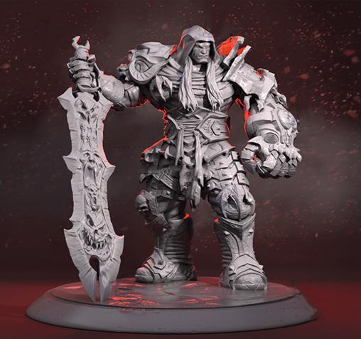 魔獸大劍3D打印模型