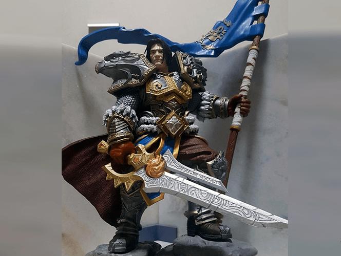 魔獸世界 瓦里安·烏瑞恩3D打印模型