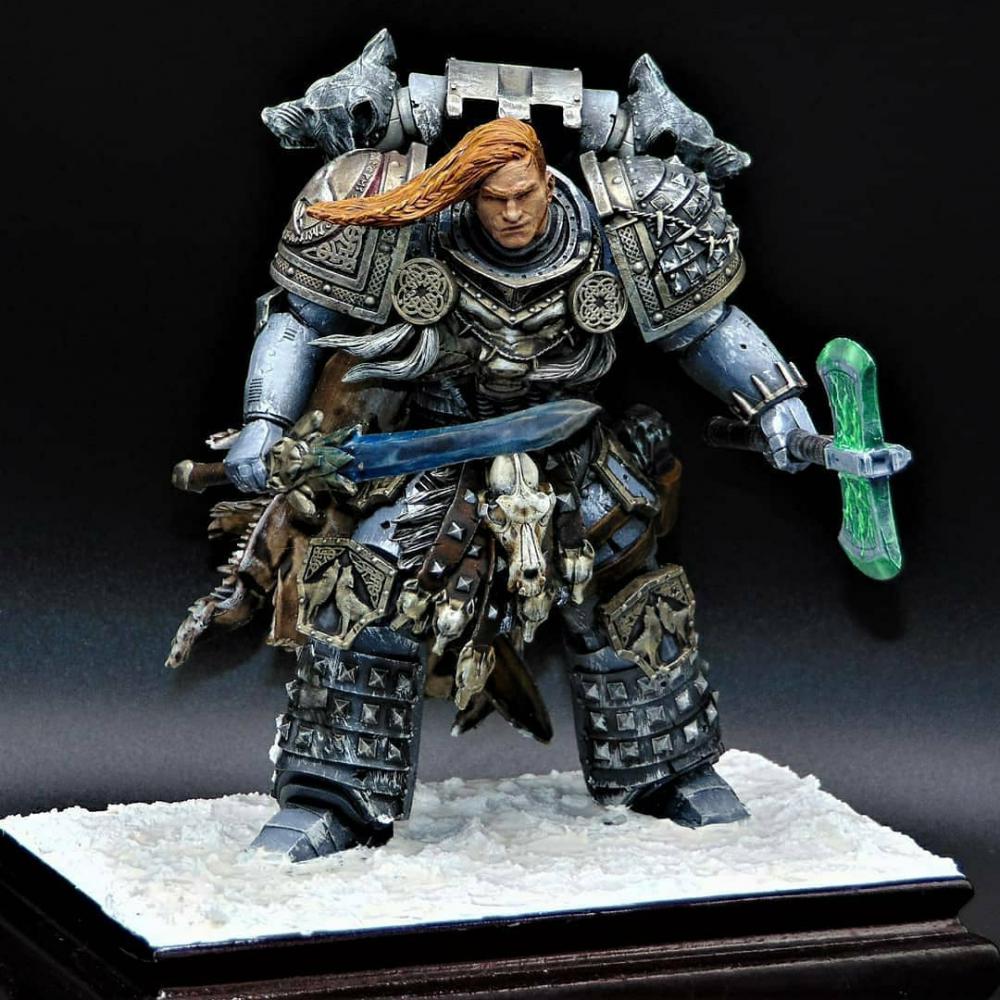 狼王 戰(zhàn)錘40K3D打印模型