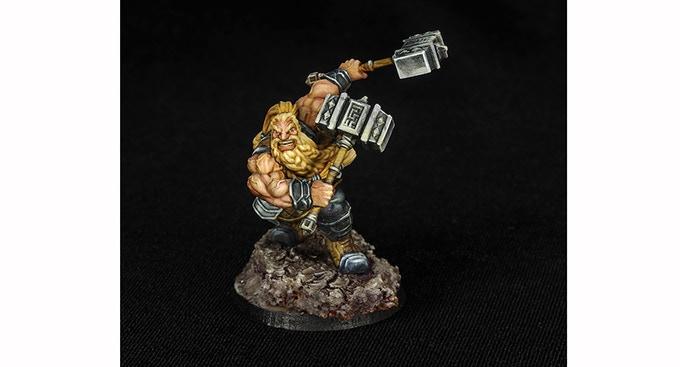 矮人領(lǐng)主3D打印模型