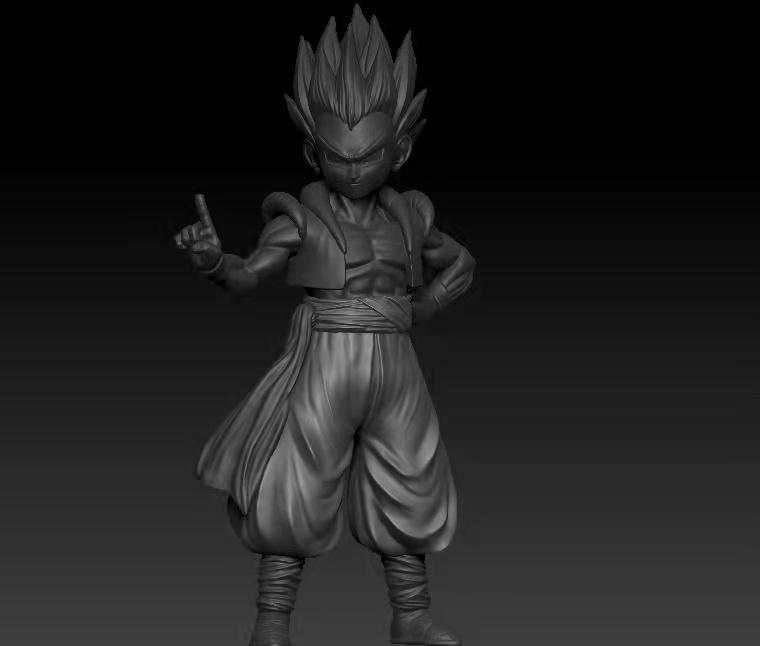 龍珠悟天克斯3D打印模型