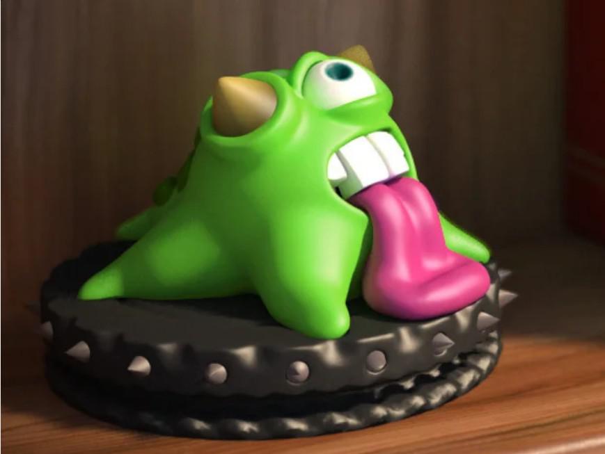 寵物怪物Blobby3D打印模型