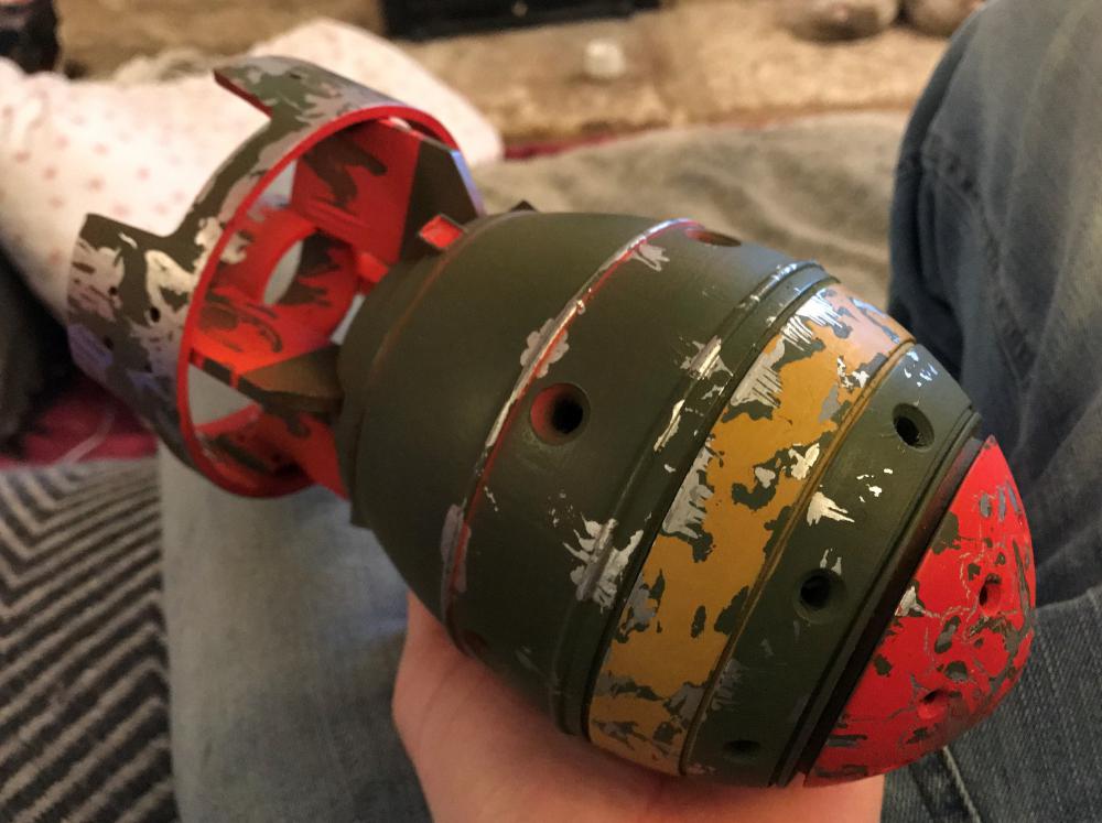 輻射4 迷你核彈3D打印模型