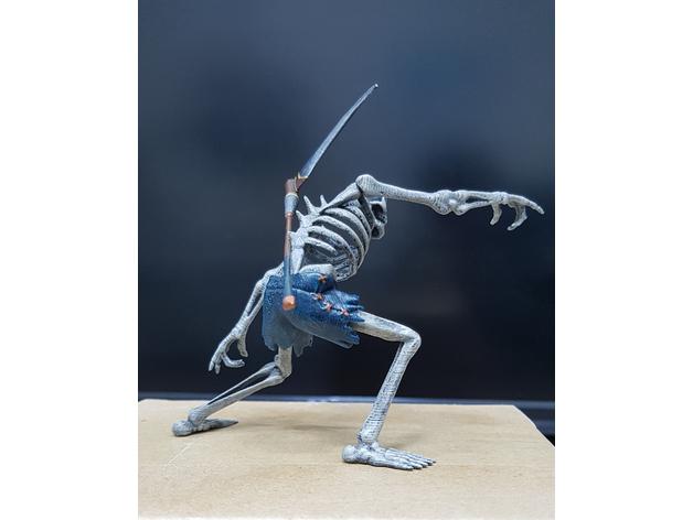 亡靈術(shù)士 施法3D打印模型