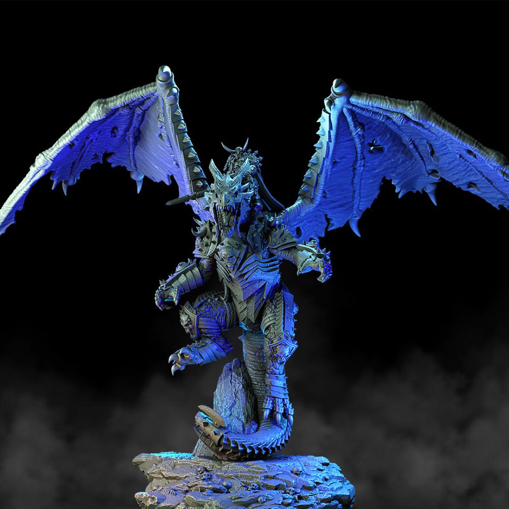 死亡巨龍埃里沃斯3D打印模型