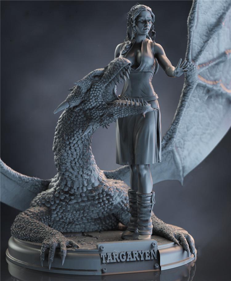 龍之母 權(quán)力游戲3D打印模型