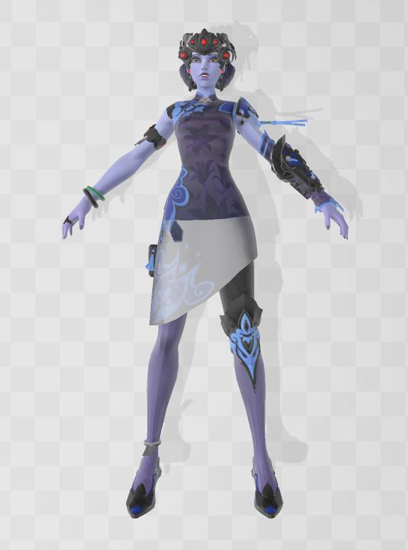 守望先鋒3D打印模型