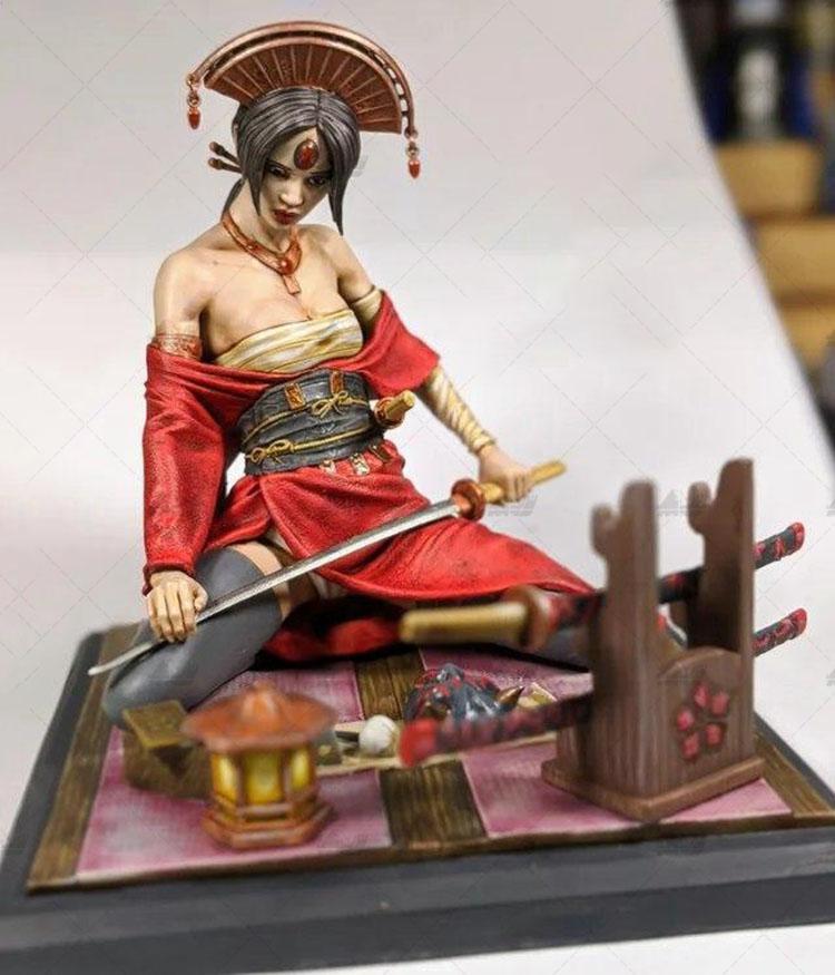 日本藝伎般若3D打印模型