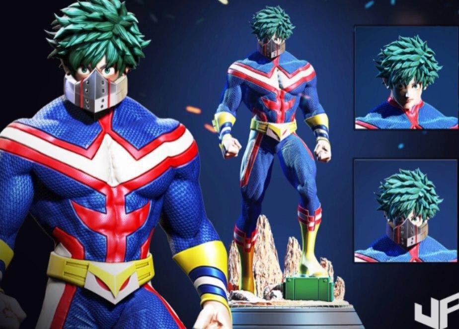 綠谷出久3D打印模型