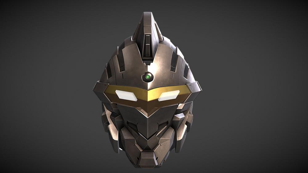 賽文奧特曼頭像3D打印模型