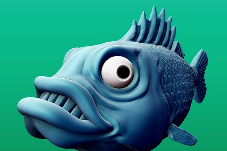 魚(yú)3D打印模型