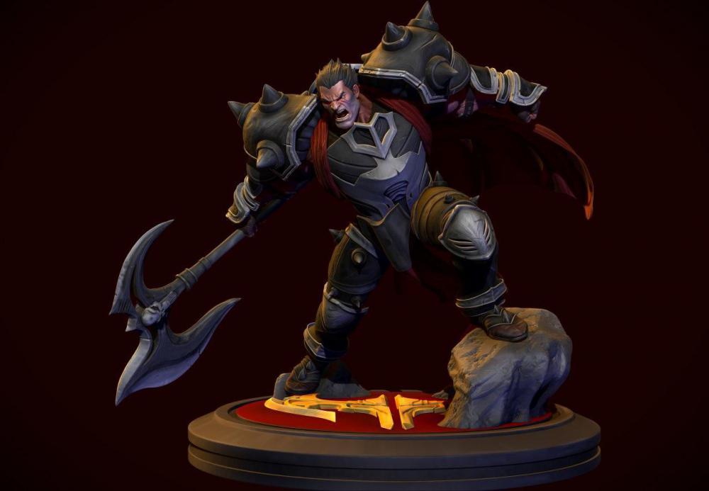 英雄聯(lián)盟LOL 諾克薩斯之手 德萊厄斯3D打印模型