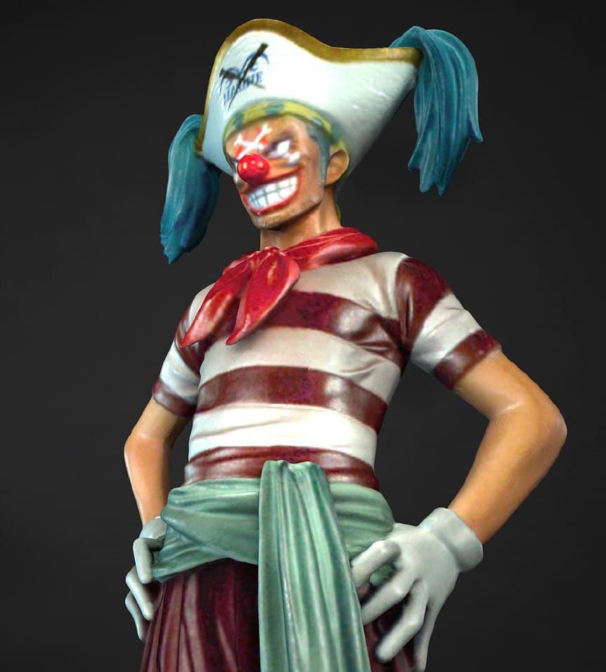 海賊王 巴基3D打印模型