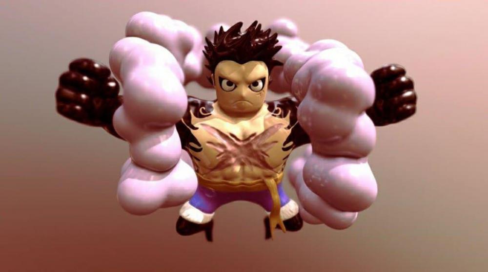 海賊王 路飛Q版3D打印模型