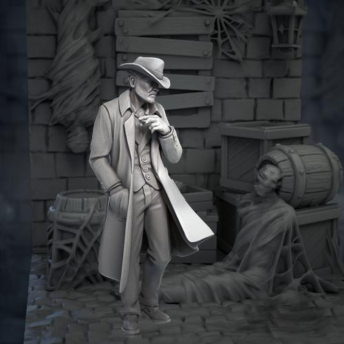 偵探家3D打印模型