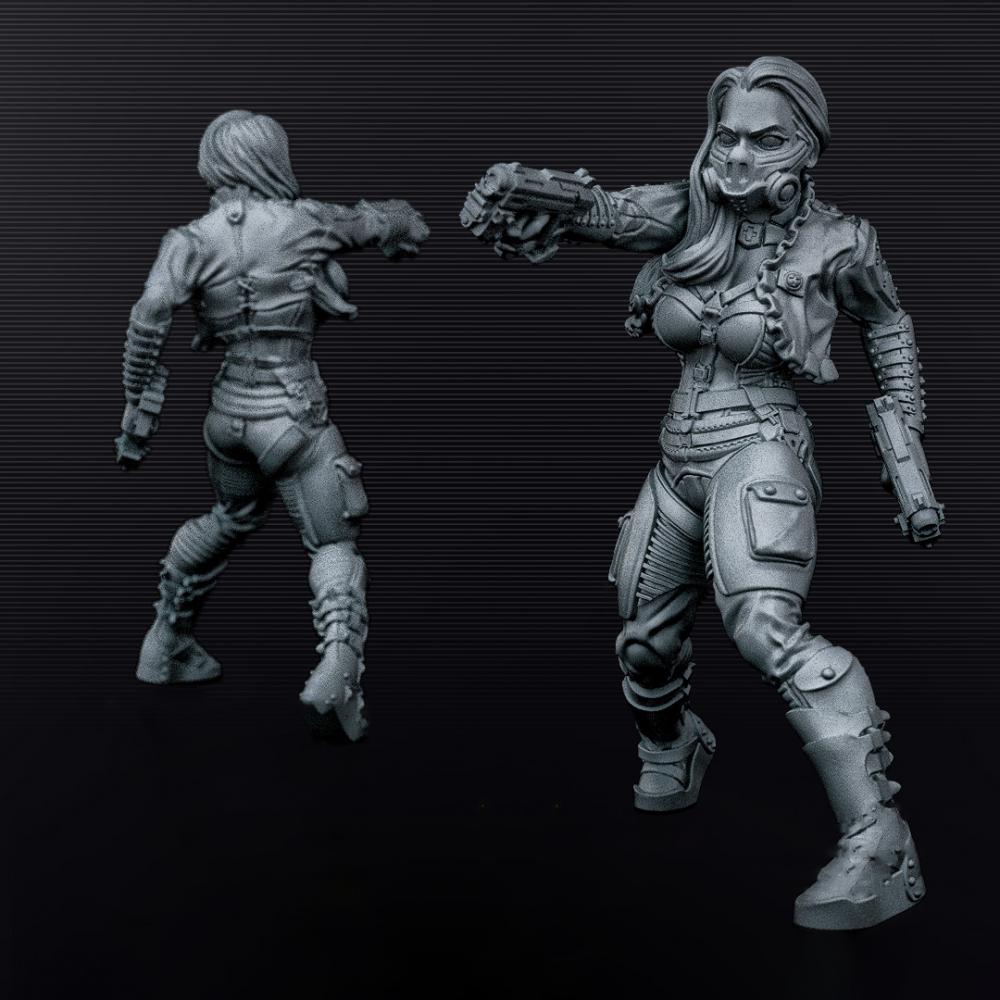 勞拉3D打印模型