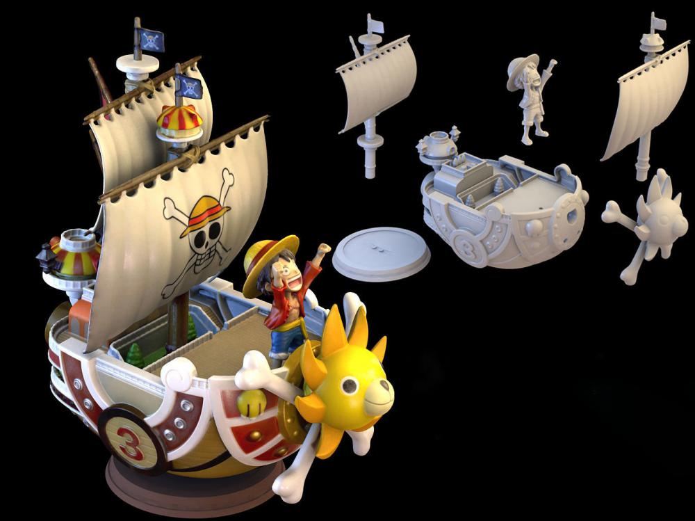 萬里陽光號3D打印模型