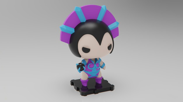 宇宙大師林恩Q版3D打印模型