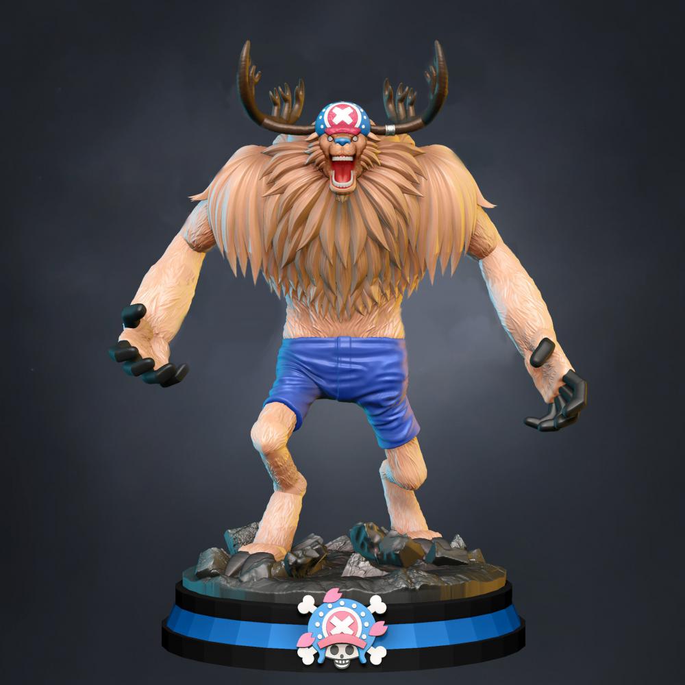 海賊王 狂暴喬巴3D打印模型