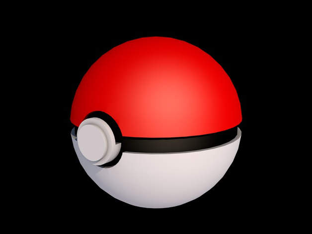 精靈球3D打印模型