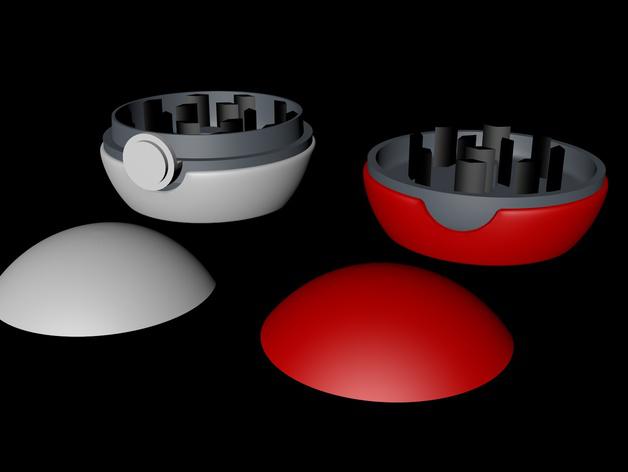 精靈球3D打印模型