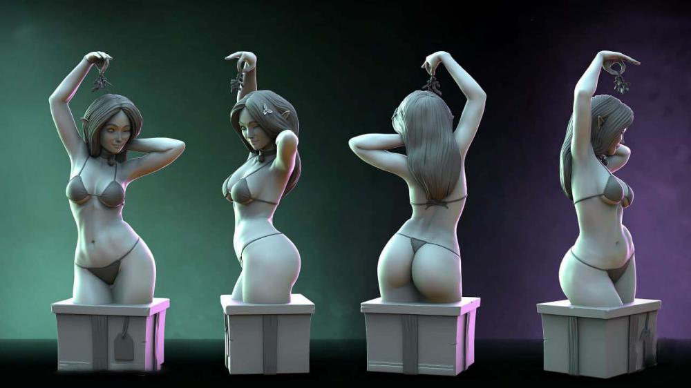 圣誕驚喜3D打印模型